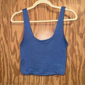 Blue Women's Crop Top